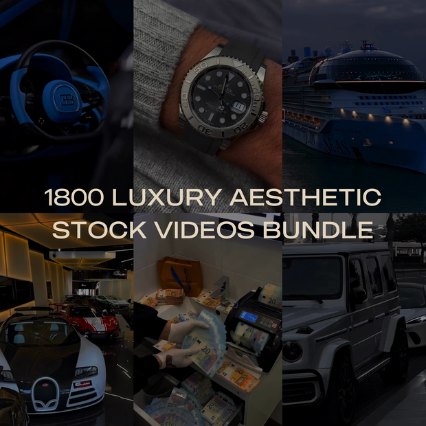 1800 Luxury Aesthetic Videos