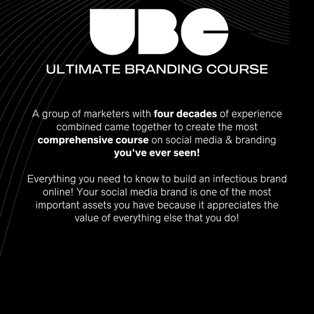 UBC - Ultimate Branding Course